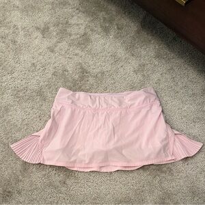 Lululemon Athletica Light Pink Mini Skirt